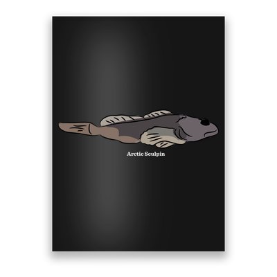 Arctic Sculpin Freshwater Fish Poster