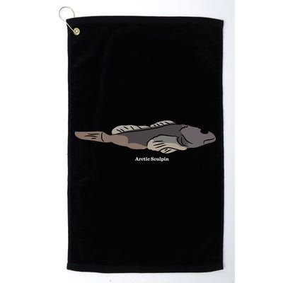 Arctic Sculpin Freshwater Fish Golf Towel