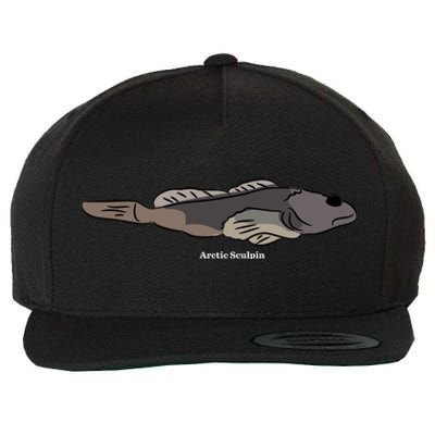 Arctic Sculpin Freshwater Fish Wool Snapback Cap