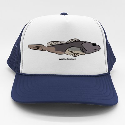 Arctic Sculpin Freshwater Fish Trucker Hat