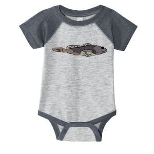 Arctic Sculpin Freshwater Fish Infant Baby Jersey Bodysuit