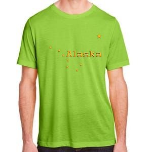 Alaska State Flag Astrology Big Dipper Polaris Adult ChromaSoft Performance T-Shirt