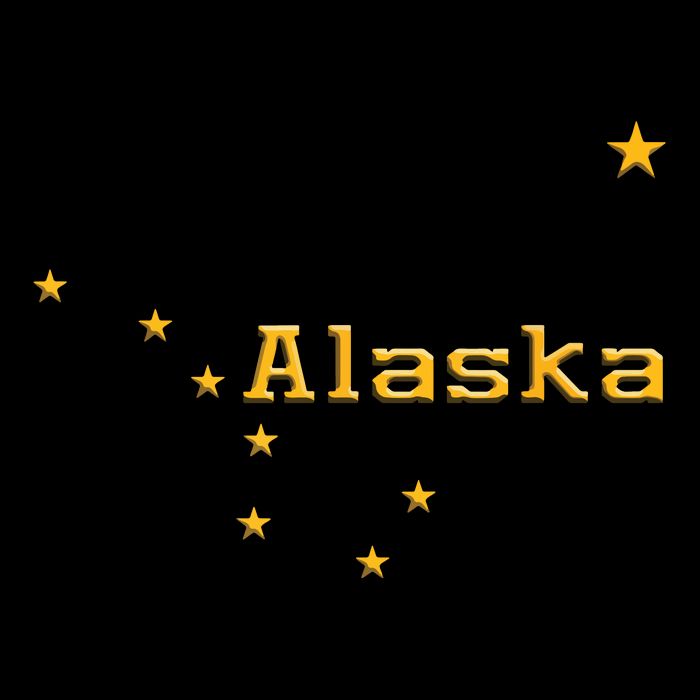 Alaska State Flag Astrology Big Dipper Polaris Impact Tech Backpack