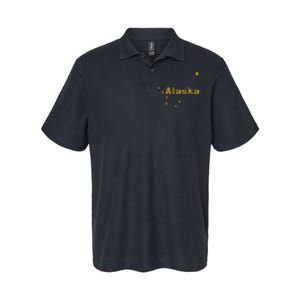 Alaska State Flag Astrology Big Dipper Polaris Softstyle Adult Sport Polo