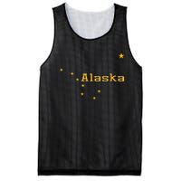 Alaska State Flag Astrology Big Dipper Polaris Mesh Reversible Basketball Jersey Tank