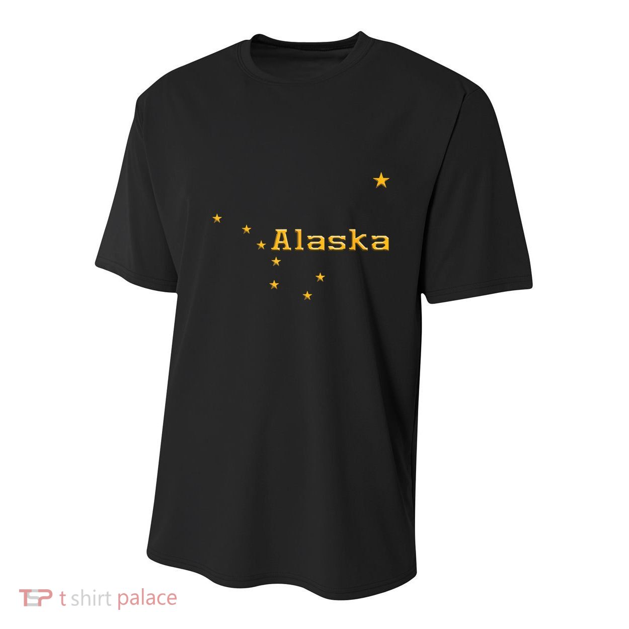 Alaska State Flag Astrology Big Dipper Polaris Youth Performance Sprint T-Shirt
