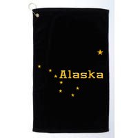 Alaska State Flag Astrology Big Dipper Polaris Golf Towel