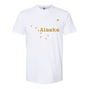 Alaska State Flag Astrology Big Dipper Polaris Softstyle CVC T-Shirt