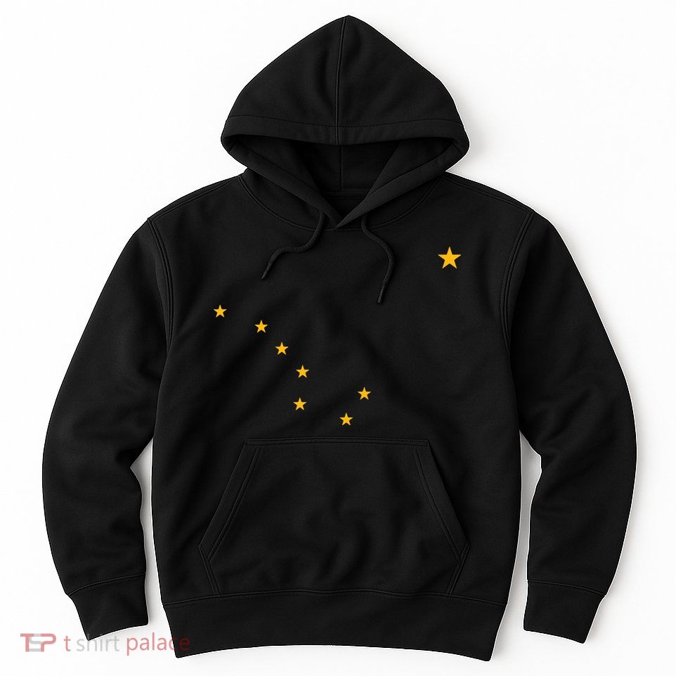 Alaska State Flag Shirts Stars Astrology Big Dipper Hoodie