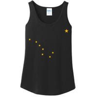 Alaska State Flag Shirts Stars Astrology Big Dipper Ladies Essential Tank