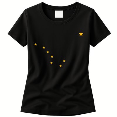 Alaska State Flag Shirts Stars Astrology Big Dipper Women's T-Shirt