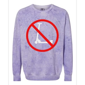 Anti Scooters For Skaters Colorblast Crewneck Sweatshirt