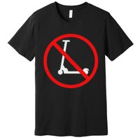 Anti Scooters For Skaters Premium T-Shirt