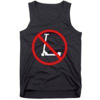 Anti Scooters For Skaters Tank Top