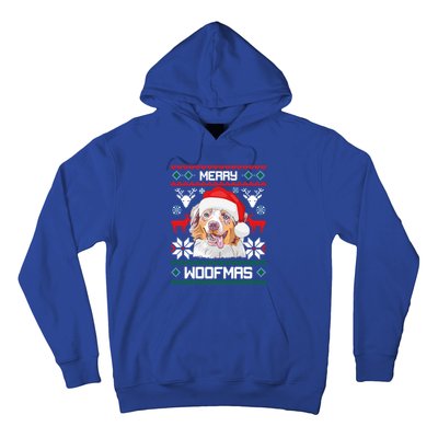 Australian Shepherd Gift For Merry Christmas Woofmas Clothes Cool Gift Hoodie