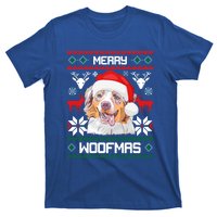 Australian Shepherd Gift For Merry Christmas Woofmas Clothes Cool Gift T-Shirt