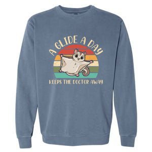 Australian Sugar Glider Design Sugar Glider Owner Gift Garment-Dyed Sweatshirt