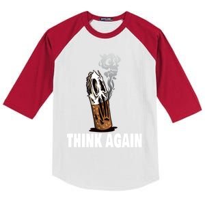 Anti Smoking Gift World No Tobacco Day Gift Kids Colorblock Raglan Jersey