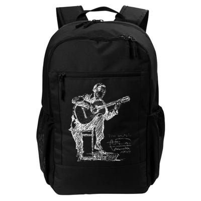 Anders Segovia Guitarist Classical Guitar Musicians Daily Commute Backpack