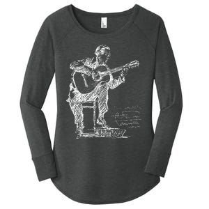 Anders Segovia Guitarist Classical Guitar Musicians Women's Perfect Tri Tunic Long Sleeve Shirt