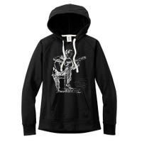 Anders Segovia Guitarist Classical Guitar Musicians Women's Fleece Hoodie