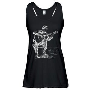 Anders Segovia Guitarist Classical Guitar Musicians Ladies Essential Flowy Tank