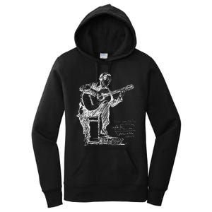 Anders Segovia Guitarist Classical Guitar Musicians Women's Pullover Hoodie