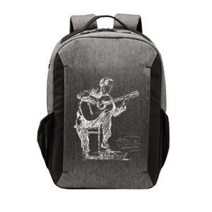 Anders Segovia Guitarist Classical Guitar Musicians Vector Backpack