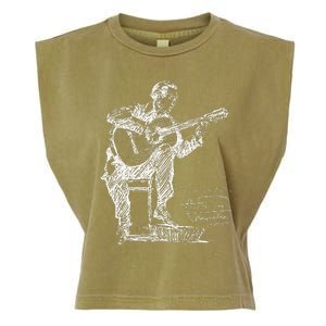 Anders Segovia Guitarist Classical Guitar Musicians Garment-Dyed Women's Muscle Tee