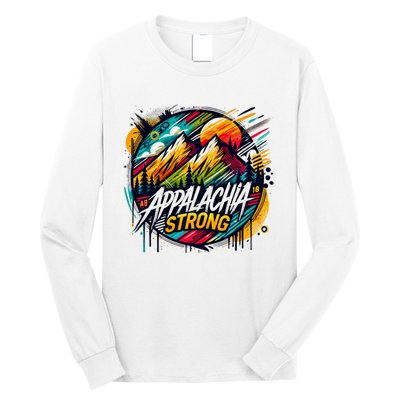 Appalachia Strong Graffiti Long Sleeve Shirt