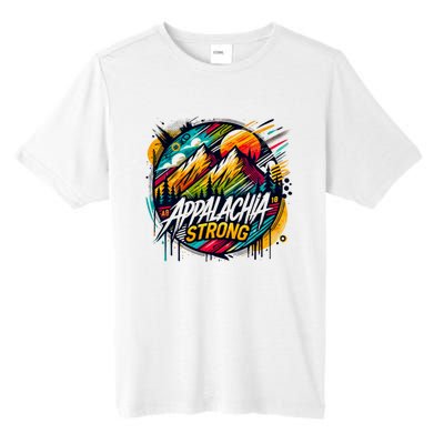 Appalachia Strong Graffiti Tall Fusion ChromaSoft Performance T-Shirt