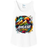 Appalachia Strong Graffiti Ladies Essential Tank