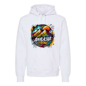 Appalachia Strong Graffiti Premium Hoodie