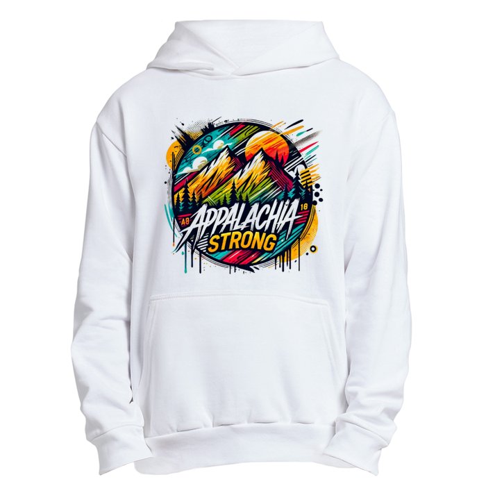 Appalachia Strong Graffiti Urban Pullover Hoodie