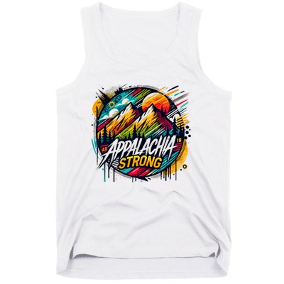 Appalachia Strong Graffiti Tank Top