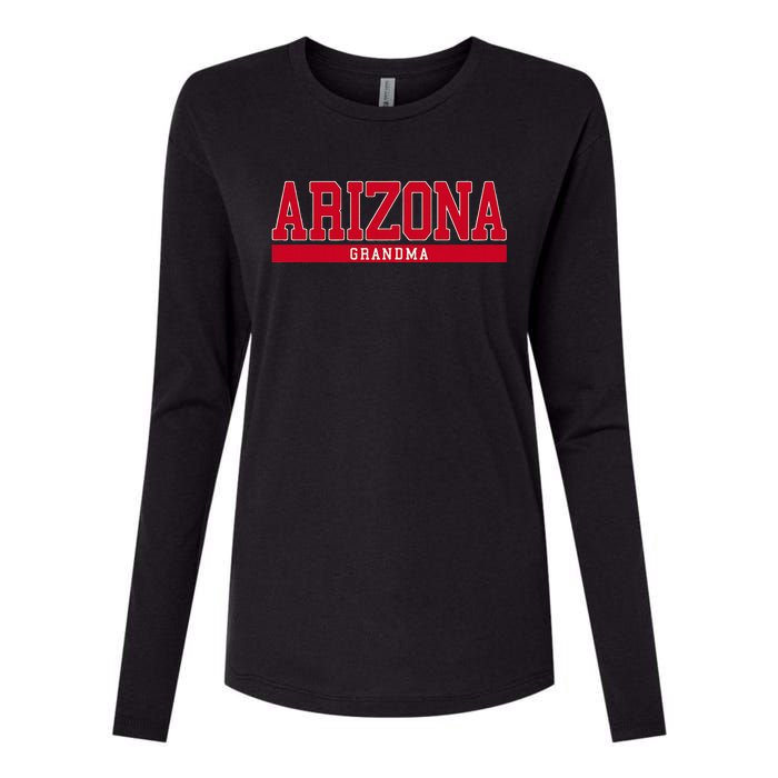 Arizona State Grandma Sports Womens Cotton Relaxed Long Sleeve T-Shirt