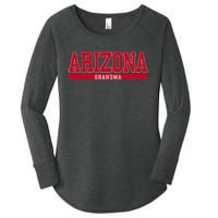 Arizona State Grandma Sports Women's Perfect Tri Tunic Long Sleeve Shirt