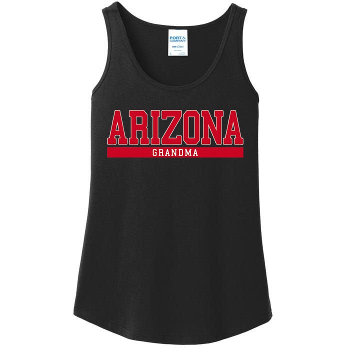 Arizona State Grandma Sports Ladies Essential Tank