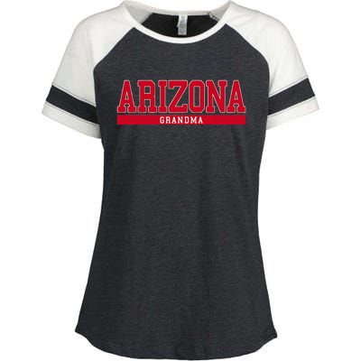 Arizona State Grandma Sports Enza Ladies Jersey Colorblock Tee