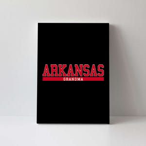 Arkansas State Grandma Sports Canvas