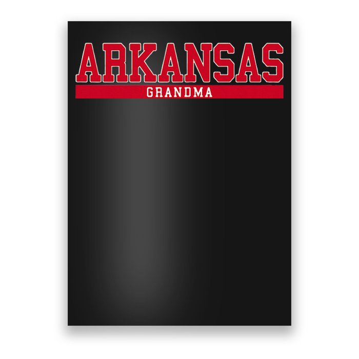 Arkansas State Grandma Sports Poster