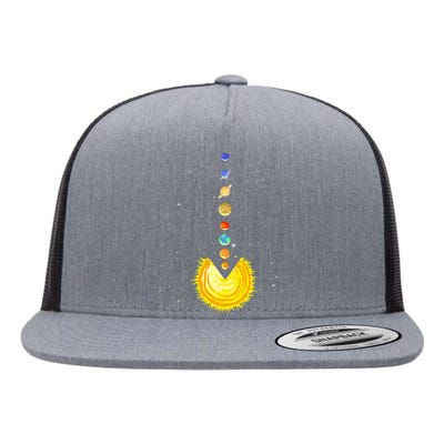 Astronomer Stars Galaxy Telescope Astrology Zodiac Flat Bill Trucker Hat