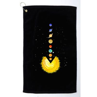 Astronomer Stars Galaxy Telescope Astrology Zodiac Platinum Collection Golf Towel