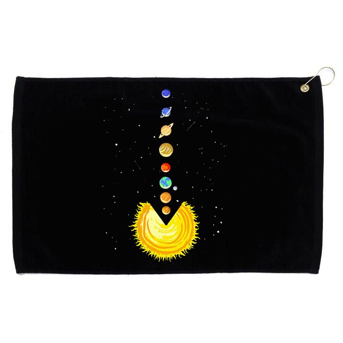 Astronomer Stars Galaxy Telescope Astrology Zodiac Grommeted Golf Towel