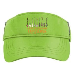 A S Gotta Have Options With Witch Broom Halloween Gift Adult Drive Performance Visor