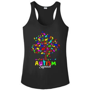 Astism Squad Gift For Autism Awareness Ladies PosiCharge Competitor Racerback Tank