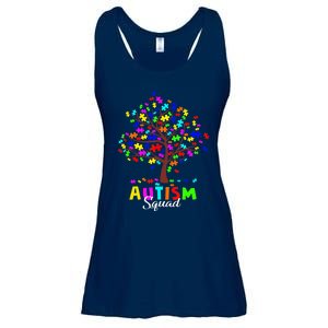 Astism Squad Gift For Autism Awareness Ladies Essential Flowy Tank