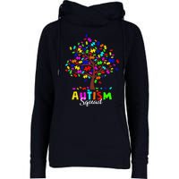 Astism Squad Gift For Autism Awareness Womens Funnel Neck Pullover Hood