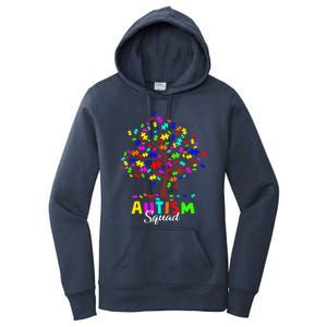 Astism Squad Gift For Autism Awareness Women's Pullover Hoodie