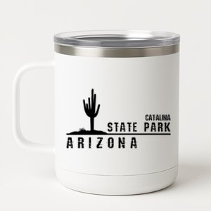 Arizona Souvenir Gift Catalina State Park Gift 12 oz Stainless Steel Tumbler Cup